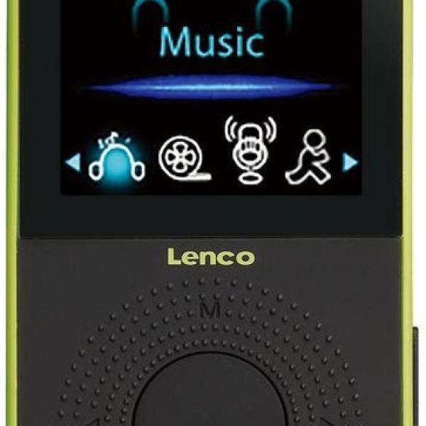 Pedómetro + MP3 PODO 153 4GB 1,8 (Verde) - LENCO