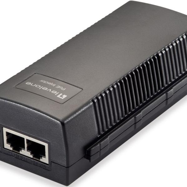 Injector Corrente PoE Fast Ethernet 30W POI - 3010 - LEVEL ONE