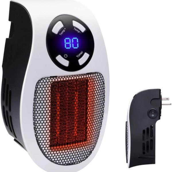 Aquecedor Termoventilador Portátil 400W c/ Ligação Direta à Tomada