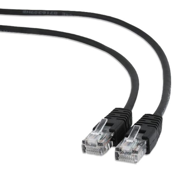 Cabo de Rede RJ45 UTP CAT 6 Preto (3 mts) - GEMBIRD