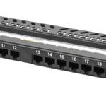 Painel de Conexões 19 0.5U Cat.6 (Preto) - LANBERG