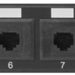 Painel de Conexões 10 1U Cat6 (Preto) - LANBERG