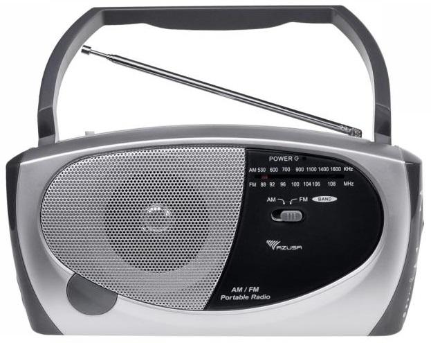 Rádio Portátil AM/FM Analógico - AZUSA
