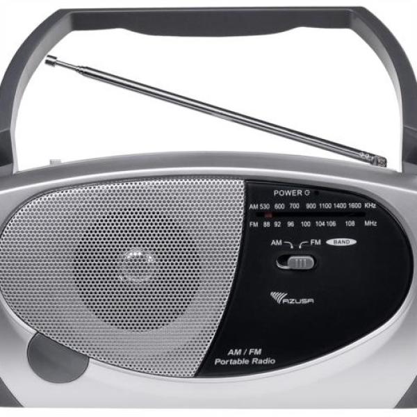 Rádio Portátil AM/FM Analógico - AZUSA