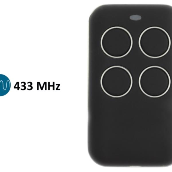 Comando POWERTECH 4 Canais Rolling Code 433,92Mhz