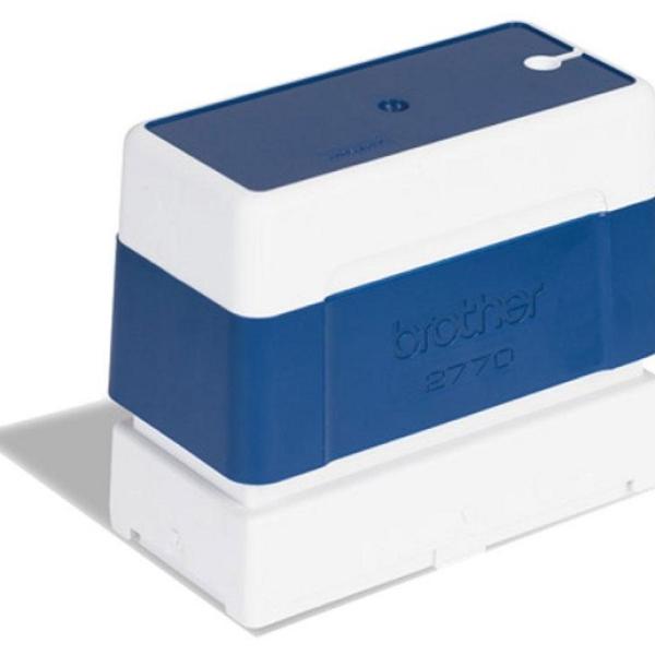 Carimbo PR2770E6P 27x70 mm Azul - BROTHER
