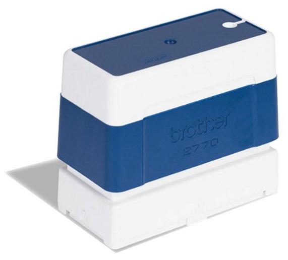 Carimbo PR2770E6P 27x70 mm Azul - BROTHER