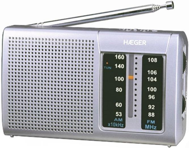 Rádio Portátil Goal AM/FM - HAEGER