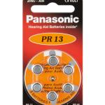 Pack 6x Pilhas p/ Aparelhos Auditivos - PR13/PR48/AZA13 - PANASONIC