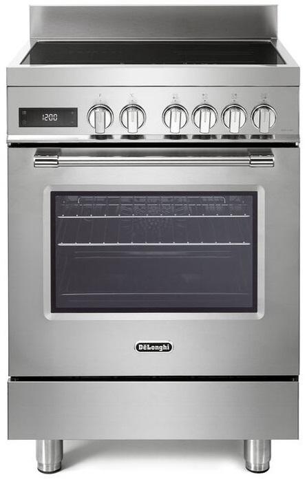 Fogão Elétrico c/ Placa Indução PRO 66 MXL IN (Inox) - DELONGHI