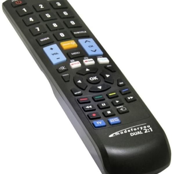 Comando Programavel MADE FOR YOU 2:1 SERIE 7001 BLACK (DUAL SYSTEM PROGRAMMING) - JollyLine