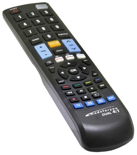 Comando Programavel MADE FOR YOU 4:1 SERIE 7001 BLACK (DUAL SYSTEM PROGRAMMING) - JollyLine