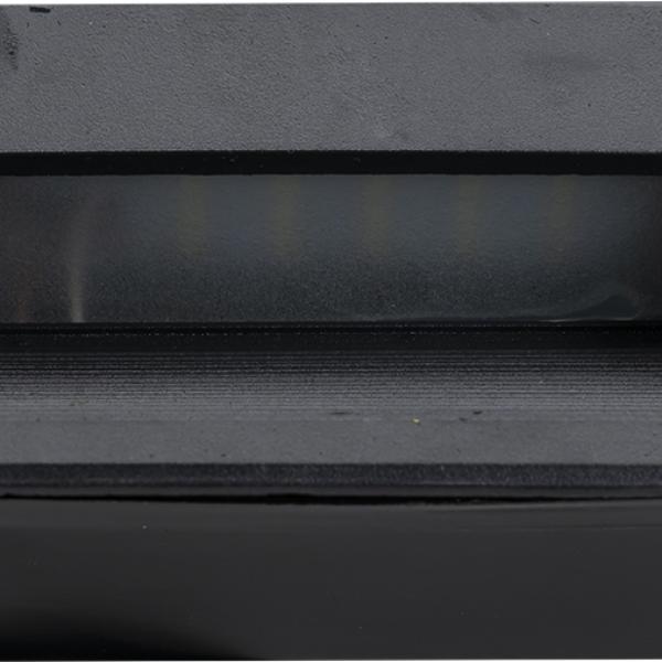 Projector Encastrar Muro LED 3W Branco F. 6000K 300Lm (IP65) - Aro Alumínio