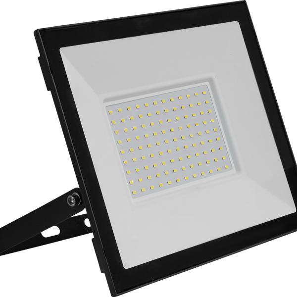Projector LED Slim IP66 220VAC Branco F. 6000K 100W 8700Lm