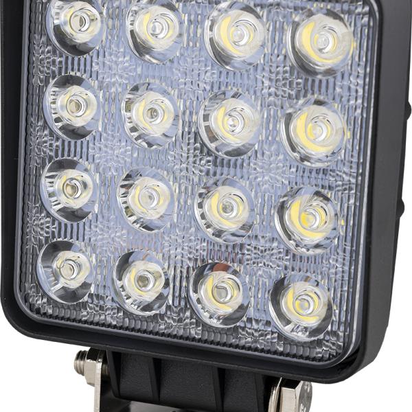 Projector LED DC 5~80V 48W 6000K (IP65) p/ Automóveis