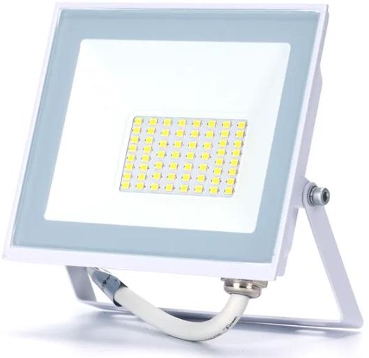 Projector LED Slim IP65 220VAC Branco 4000K 30W 2700Lm (Branco)
