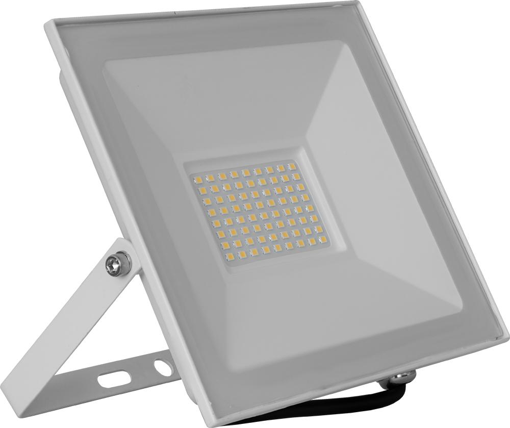 Projector LED SLIM IP65 220VAC Branco 4000K 50W 3500Lm (Branco)