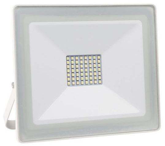 Projector LED Slim IP65 220VAC Branco Q. 3000K 100W 7000Lm (Branco)