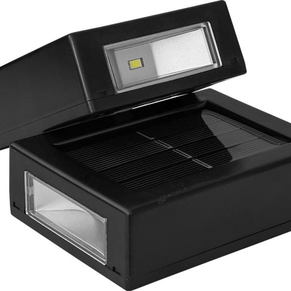 Pack 2x Projectores LED Solar 2W 6 LED´s 6000K 100Lm Crepuscular (IP65)