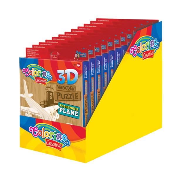 DIS 12 unds Set de Puzzles 3D