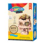 Puzzles 3D Vaso de Flores Kitty