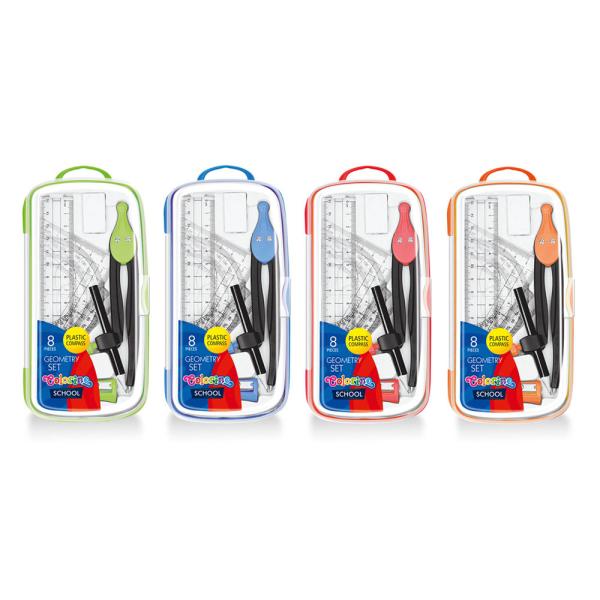 CX 12 Set Geometria 8 Pcs 4 Sort.