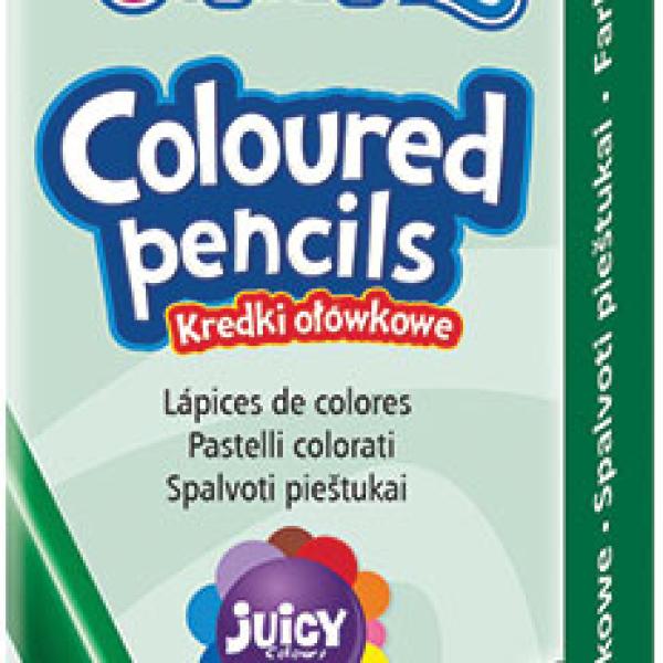 Pack 12 Lápis Cor Colorino Verde Escuro - COLORINO