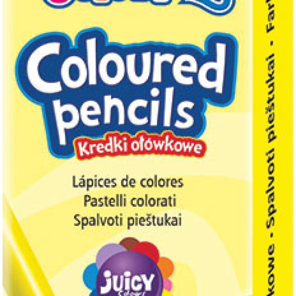 Pack 12 Lápis Cor Colorino Amarelo - COLORINO