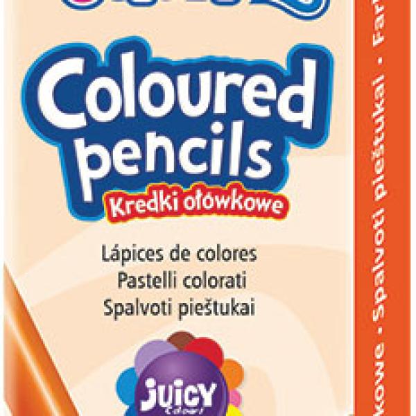 Pack 12 Lápis Cor Colorino Laranja - COLORINO