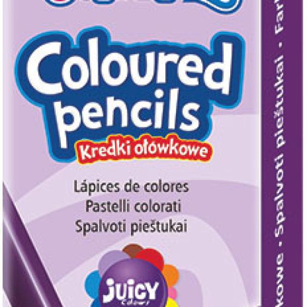 Pack 12 Lápis Cor Colorino Violeta - COLORINO