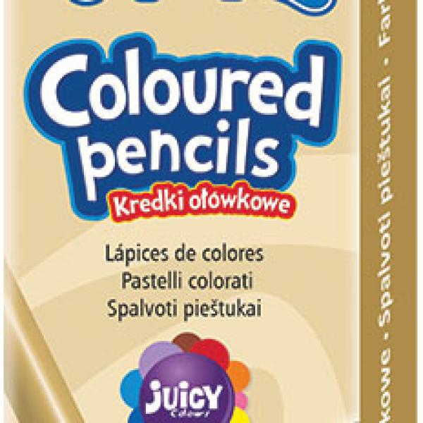Pack 12 Lápis Cor Colorino Dourado - COLORINO