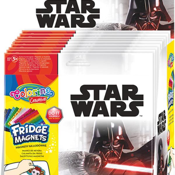 Conj. 4 Magnéticos 2 Sort. Colorino Star Wars DIS 12 pcs - COLORINO
