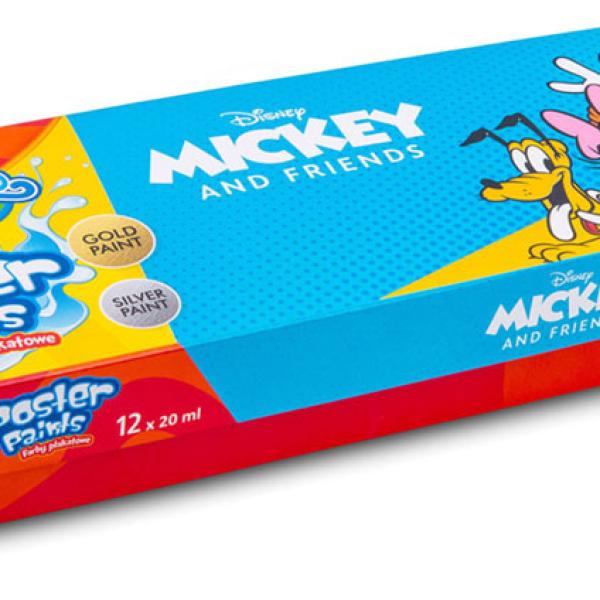 Caixa 12 Cores Pintura Colorino Disney Mickey - COLORINO