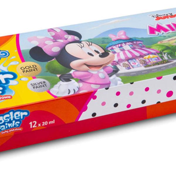 Caixa 12 Cores Pintura Colorino Disney Minnie - COLORINO