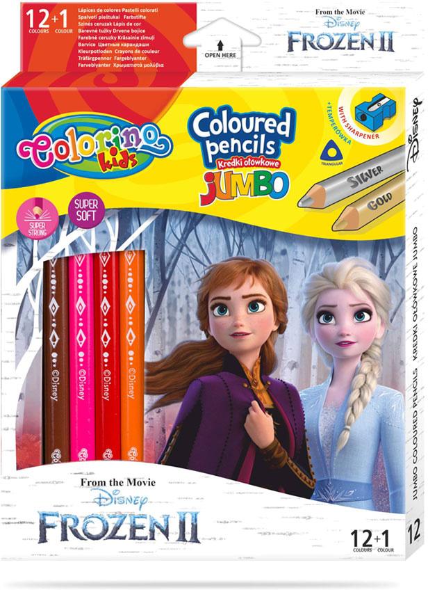 Caixa 12 Lápis + 1 Colorino Disney Frozen II - COLORINO