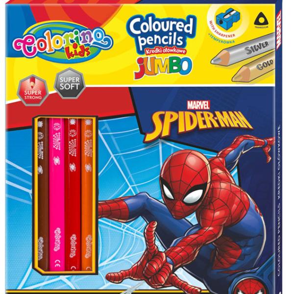 Caixa 12 Lápis + 1 Colorino Disney Spiderman - COLORINO