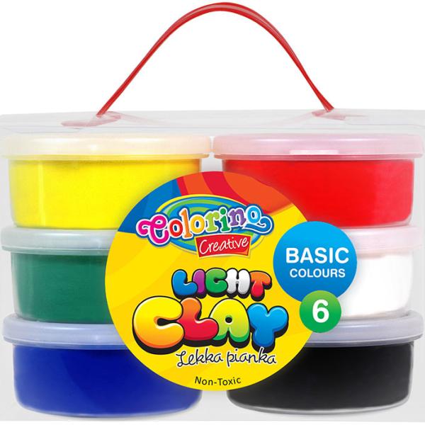 Conjunto Barro 6 Cores Básicas - COLORINO