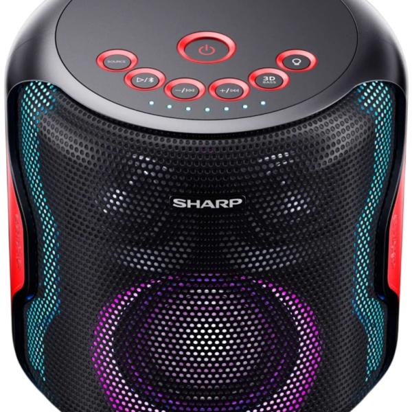 Coluna Portátil Bluetooth 2.1 Canais PS - 921 (Preto) - SHARP