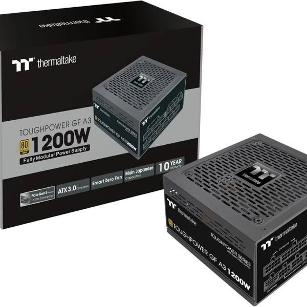 Fonte de Alimentação Toughpower GF A3 1200W 80 Plus Gold (Preto) - THERMALTAKE