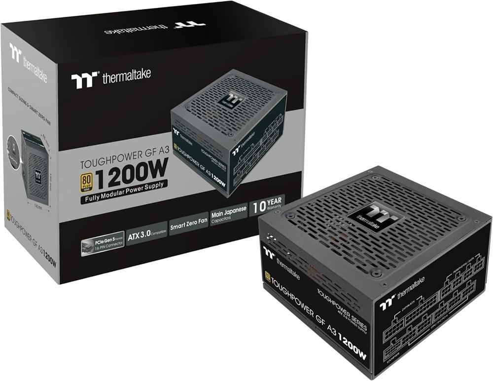 Fonte de Alimentação Toughpower GF A3 1200W 80 Plus Gold (Preto) - THERMALTAKE