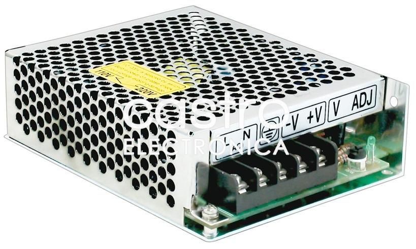 Fonte Alimentação Comutada 5VDC 50W - CLOSED FRAME