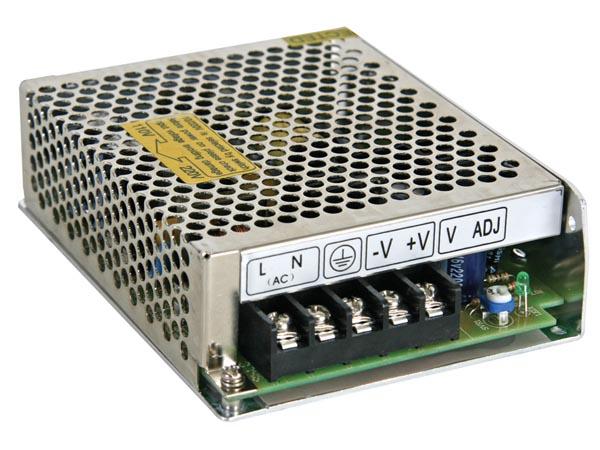 Fonte Alimentação Comutada 24VDC 50W - CLOSED FRAME