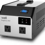 Conversor LCD 220V - 110V 1000W (1000VA) - WELL