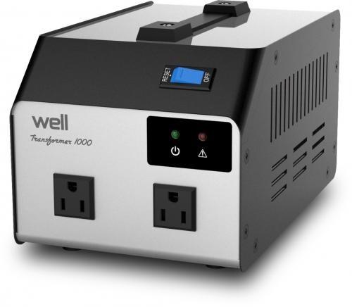 Conversor LCD 220V - 110V 1000W (1000VA) - WELL