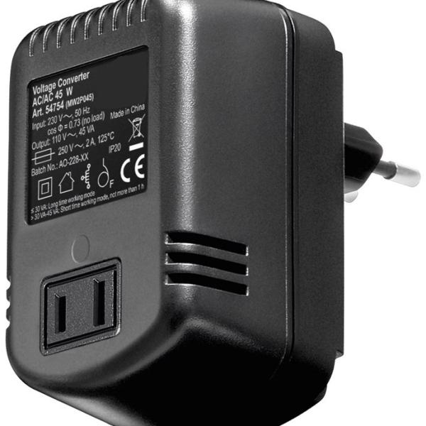 Conversor de Corrente 220 - 110V / 45W - NEDIS