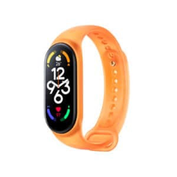 Pulseira Xiaomi Smartband 7 Laranja Neon — Recondicionada