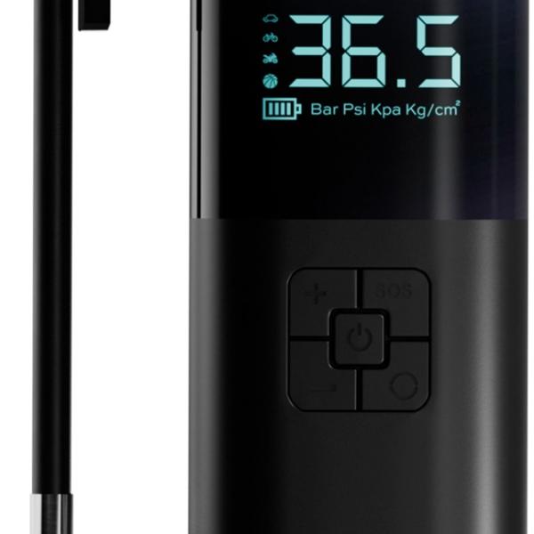 Compressor de Ar Portátil TireHero 6000mAh (Preto) - STATIK