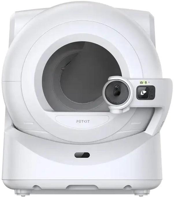 Caixa de Areia Inteligente Purobot ULTRA Auto Limpeza c/ Câmara p/ Gatos (Branco) - PETKIT