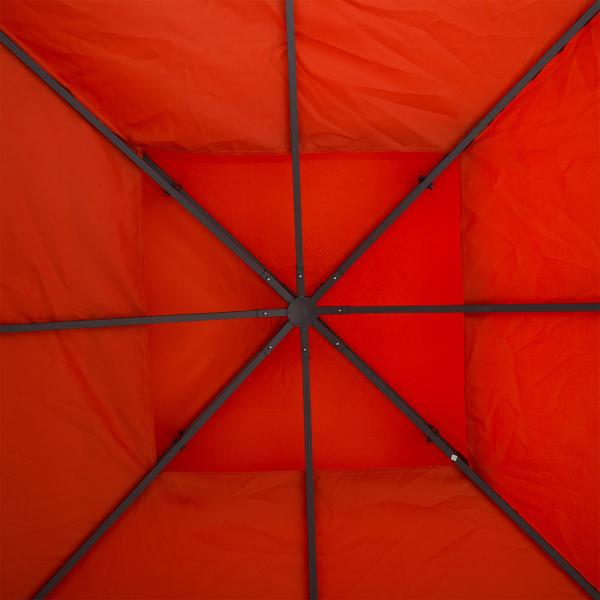 Toldo de Substituição 3x3m para Pérgolas Toldo de Substituição de Pérgolas de Jardim Terracota