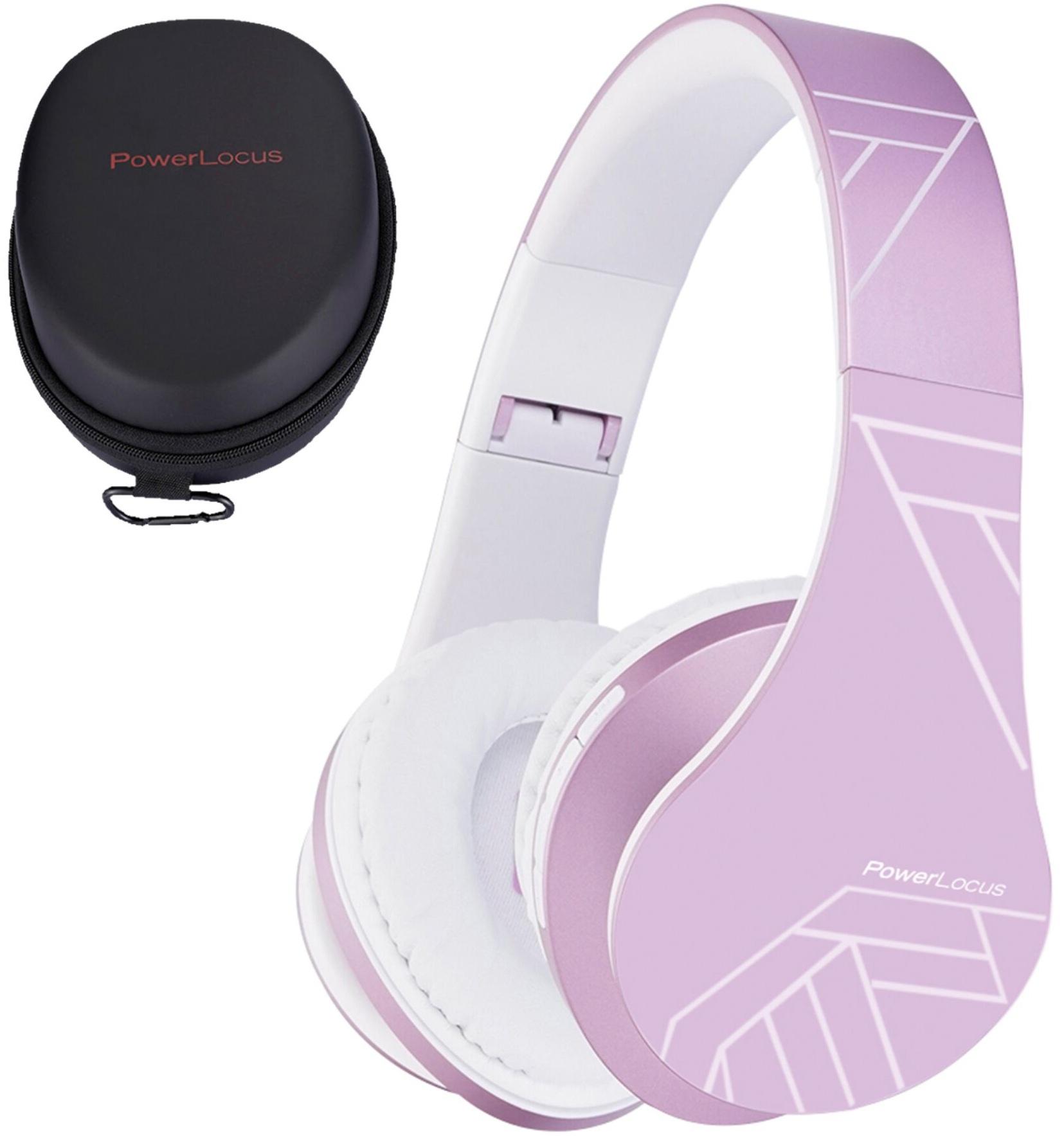 Auscultadores Infantil P2 (Roxo/Branco) - POWERLOCUS